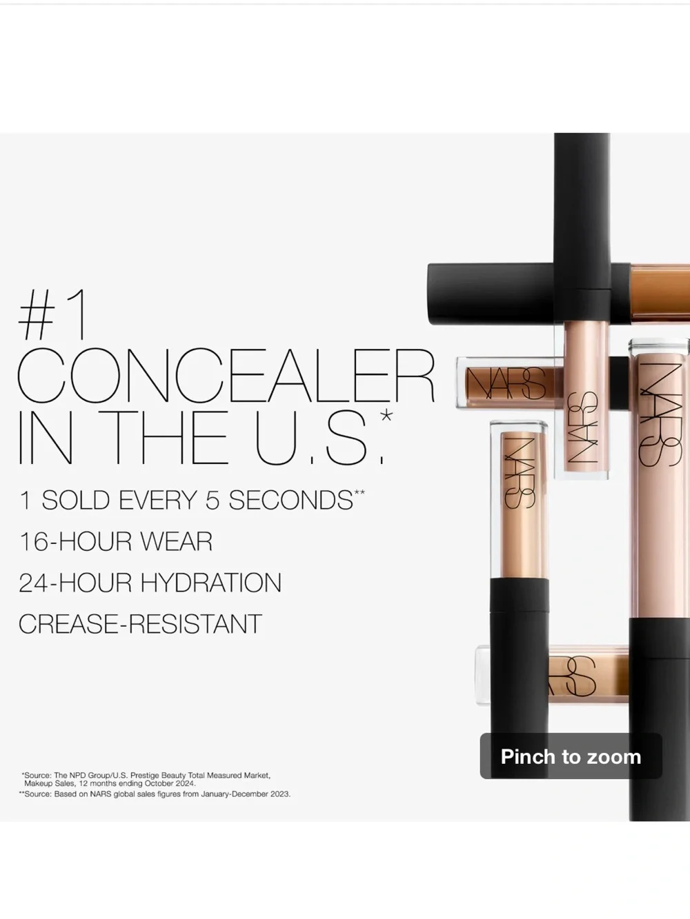 NARS Radiant Creamy Concealer - Medium 1 - Custard.